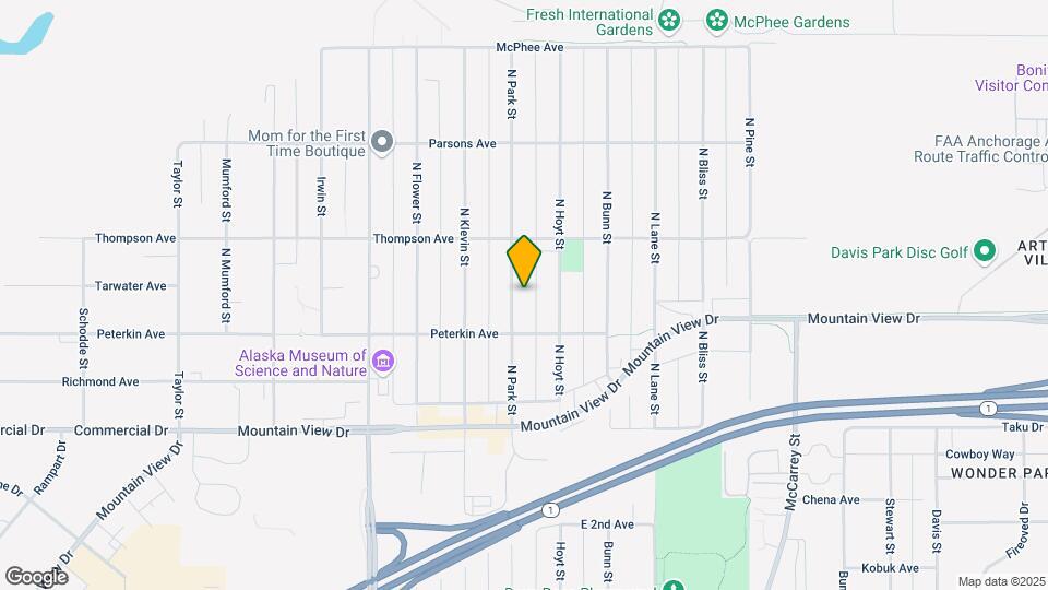 331 N Park St Map and Location Details