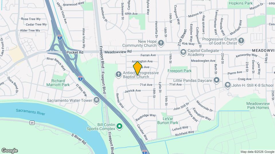 1601 Neihart Ave Map and Location Details