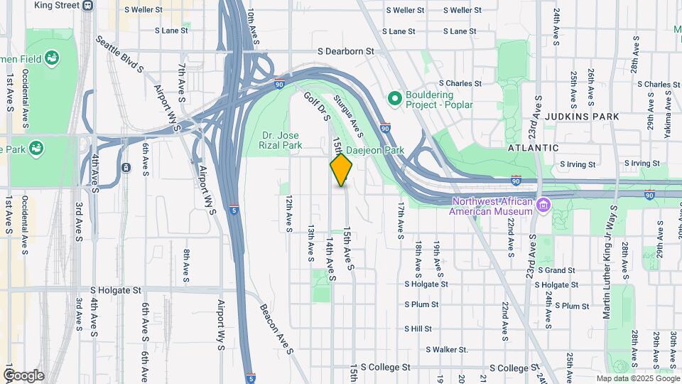 1347 S 15th Ave Map and Location Details