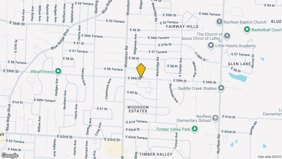 5911 Ridgeway Ave Map and Location Details
