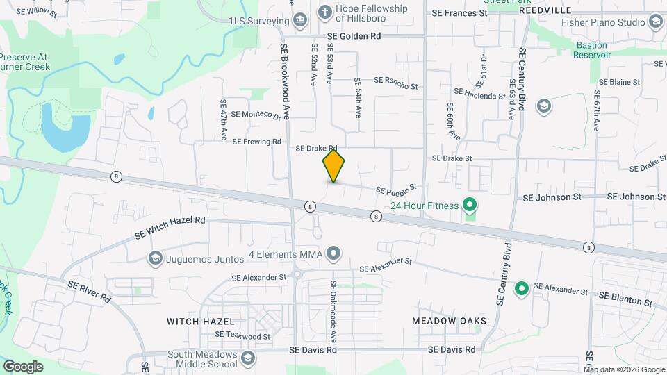 5334 SE Pueblo St, Unit 5334 Map and Location Details