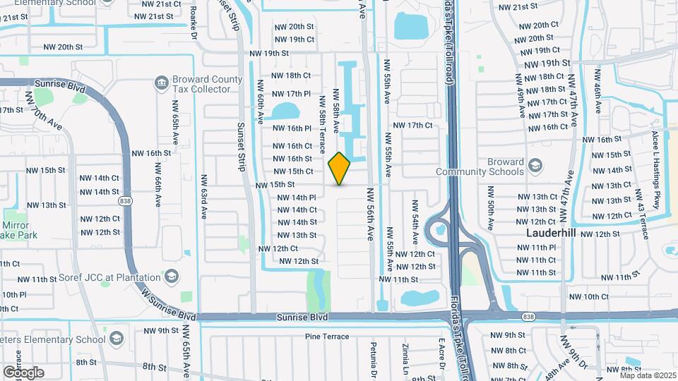 5730 NW 15th St Mapa y Detalles de la Ubicación