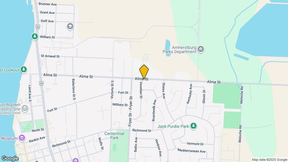 7 Venetian Dr Map and Location Details