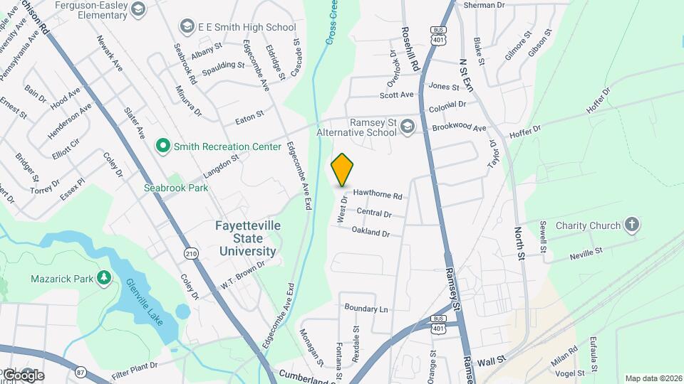 1211 West Dr Map and Location Details