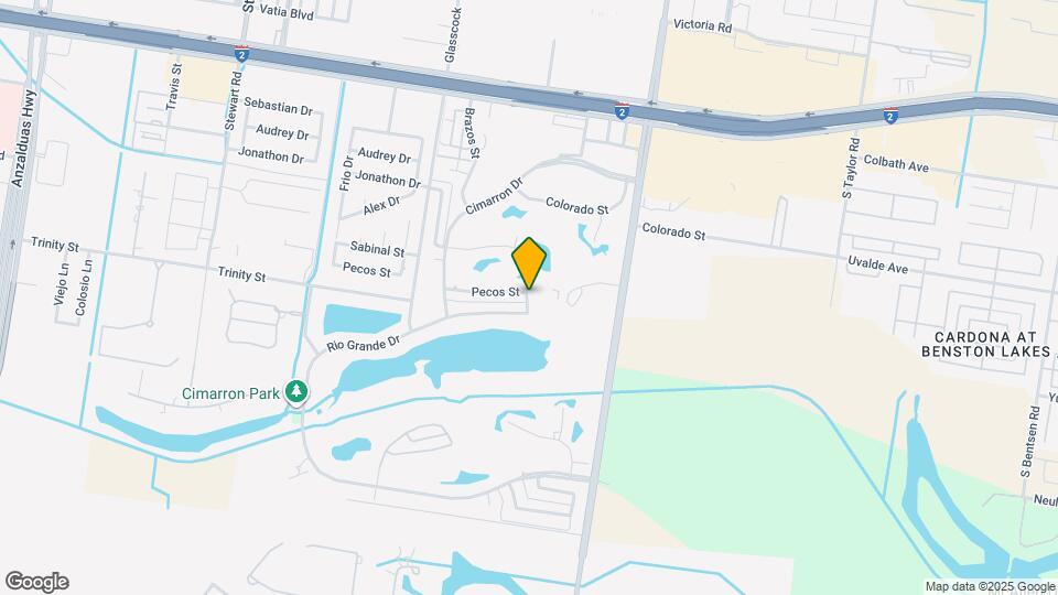 8 Frio Dr Map and Location Details