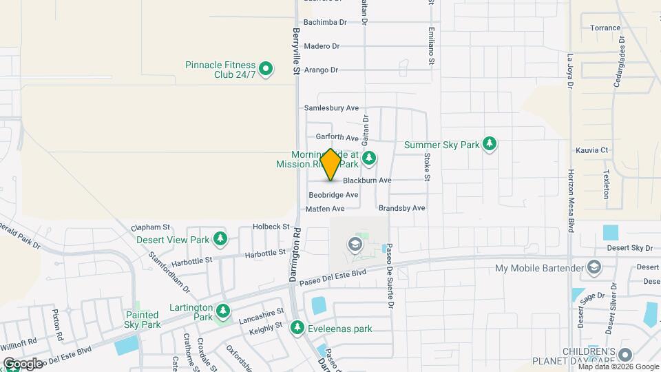 13632 Blackburn Ave Map and Location Details