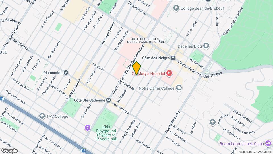 4220 Dupuis Av Map and Location Details