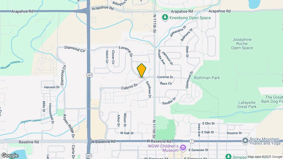 543 Cordova Ct Map and Location Details