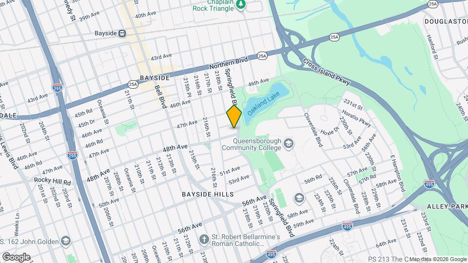 47-44 Springfield Blvd Map and Location Details