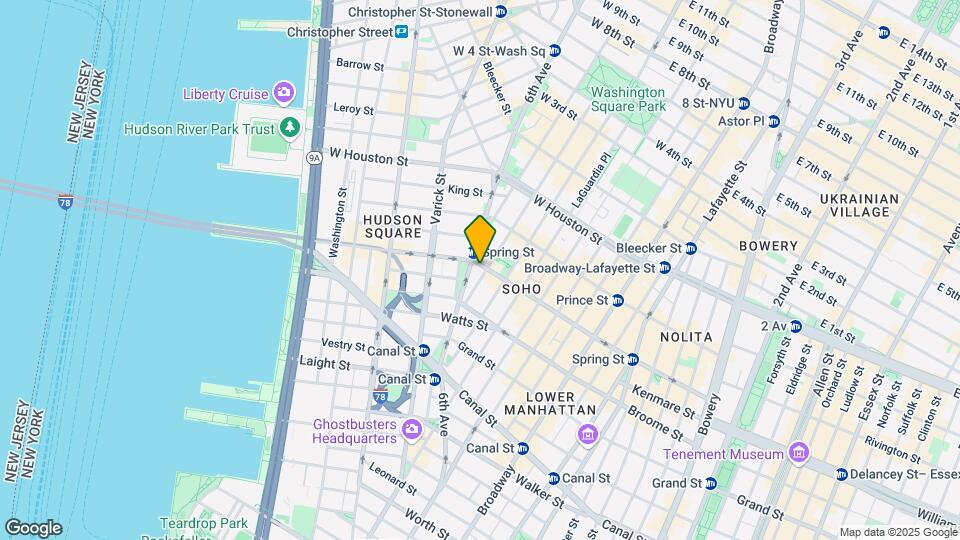 202 Spring St Mapa y Detalles de la Ubicación