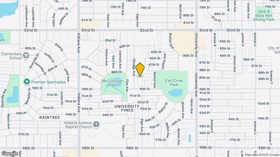 8904 Elgin Ave Map and Location Details