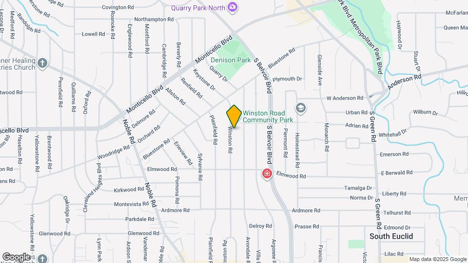 1105 Winston Rd Map and Location Details