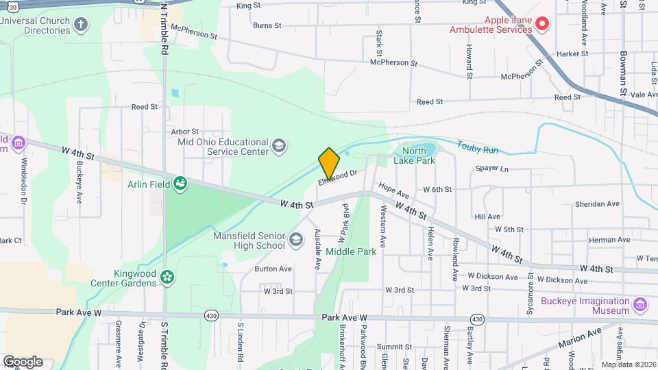252 Elmwood Dr Map and Location Details
