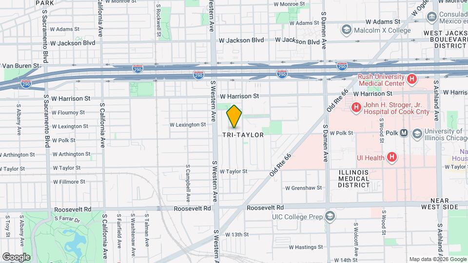 2316 W Polk St Mapa y Detalles de la Ubicación