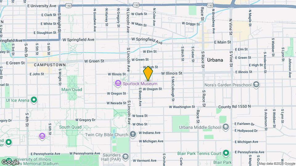 705 W California Ave Map and Location Details