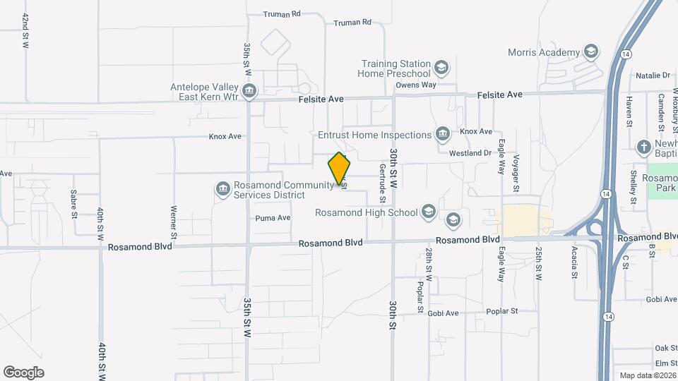 3100 Myrtle St Map and Location Details