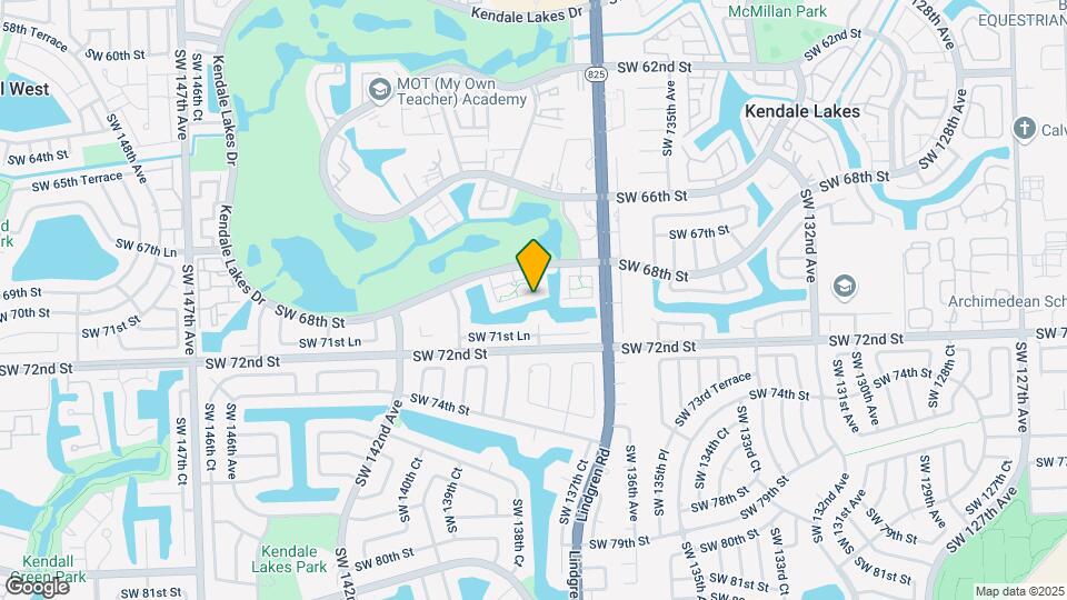13846 Kendale Lakes Dr Map and Location Details