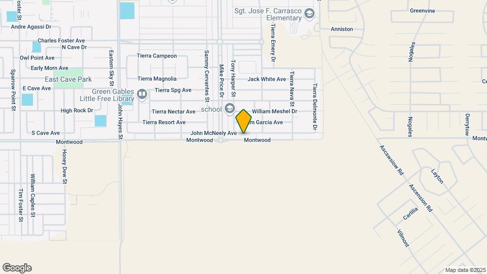 14736 John McNeely Ave Mapa y Detalles de la Ubicación