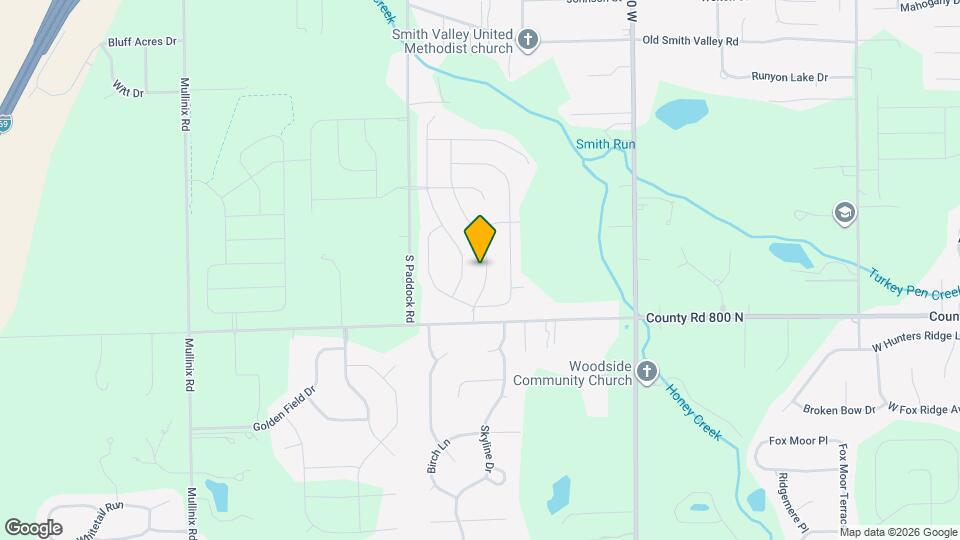 1570 Lavender Ln Map and Location Details