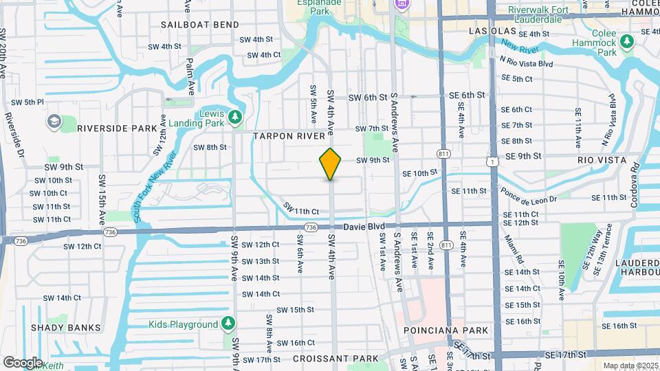 1003 SW 4th Ave Map and Location Details