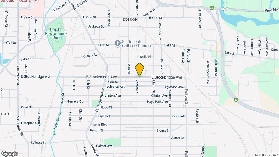 1224 E Stockbridge Ave Map and Location Details