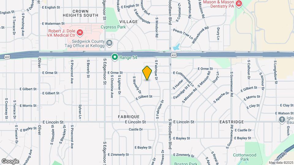 639 S Courtleigh Dr Map and Location Details
