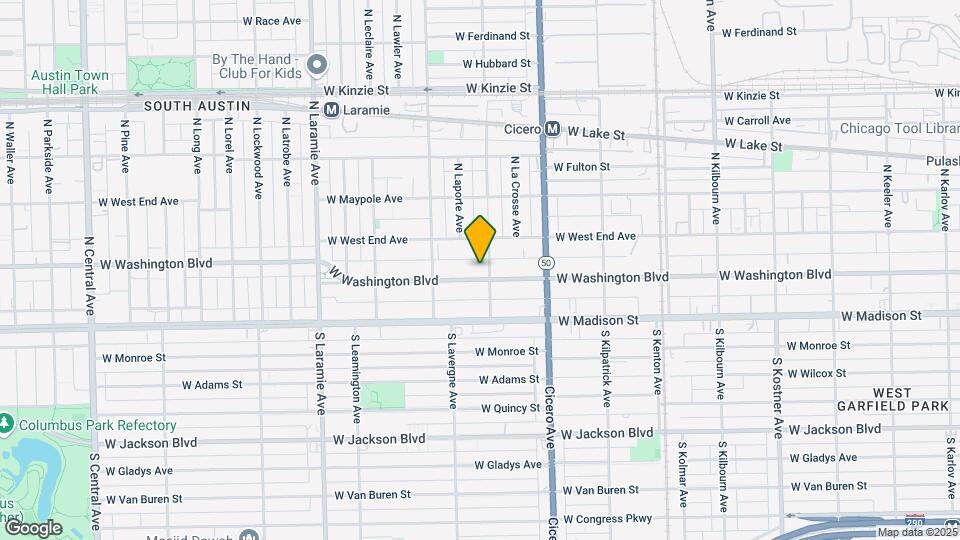 4906 W Washington Blvd Map and Location Details