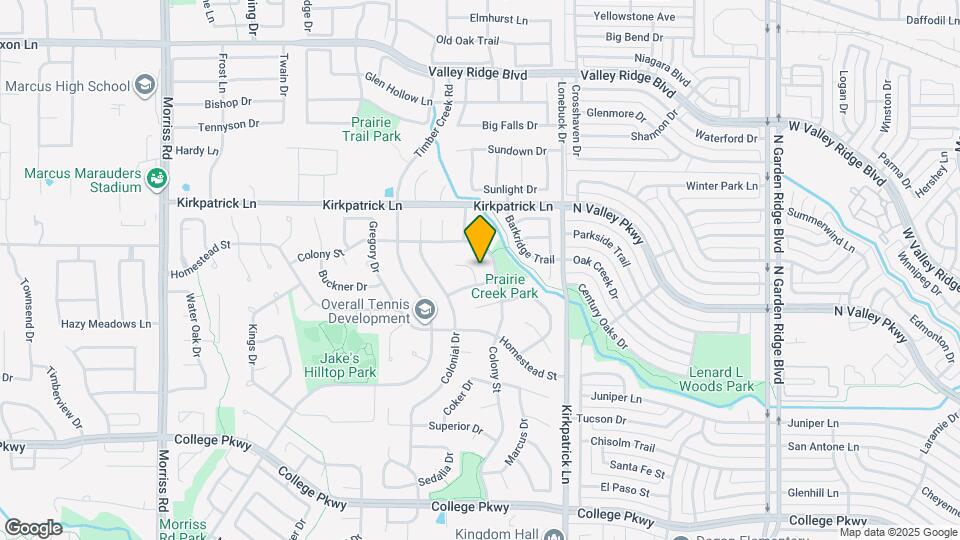 5308 Ponder Pl Map and Location Details