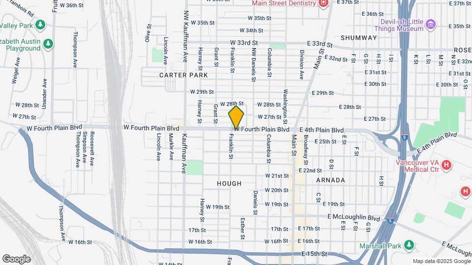 513 W Fourth Plain Blvd Map and Location Details
