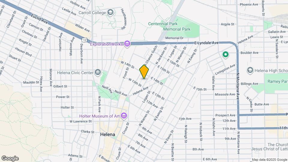 714 N Jackson St Map and Location Details