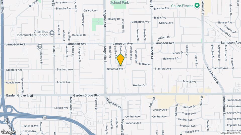 9171 Stanford Ave Mapa y Detalles de la Ubicación