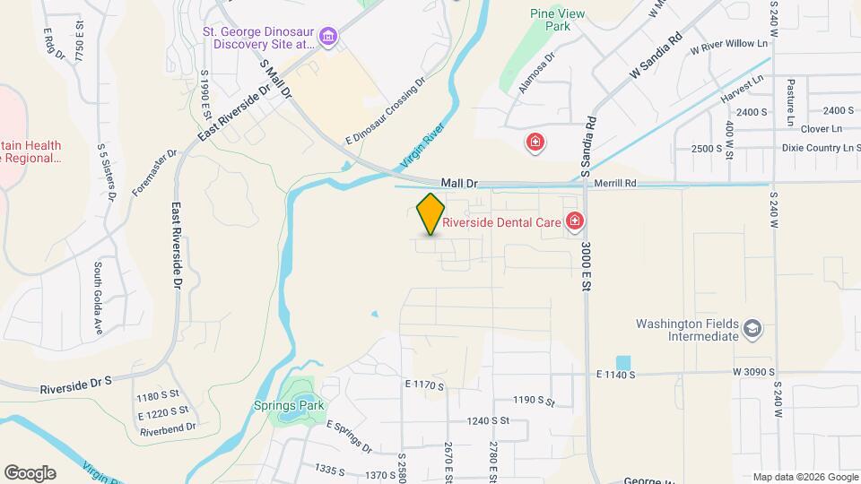 2636 E Gray Birch Dr Map and Location Details