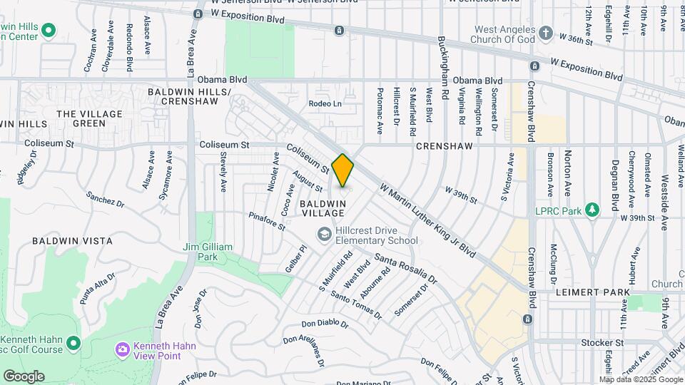 3861 Potomac Ave Map and Location Details