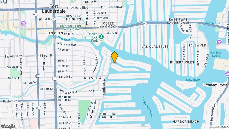 1611 SE 8th St Map and Location Details