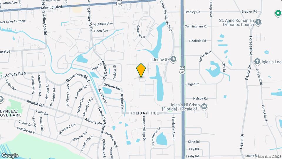 2303 Sunset Bluff Dr Map and Location Details