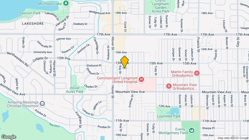 1425 Stuart St Mapa y Detalles de la Ubicación