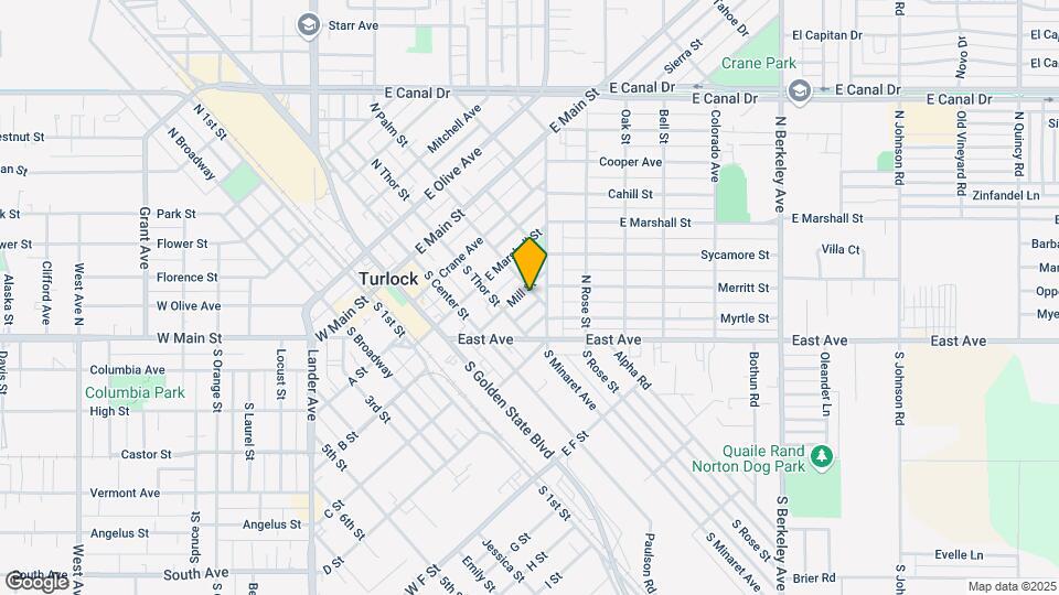 432 S Palm St Mapa y Detalles de la Ubicación