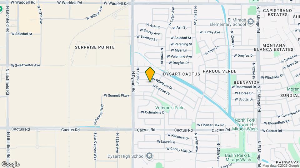 12922 W Corrine Dr Map and Location Details