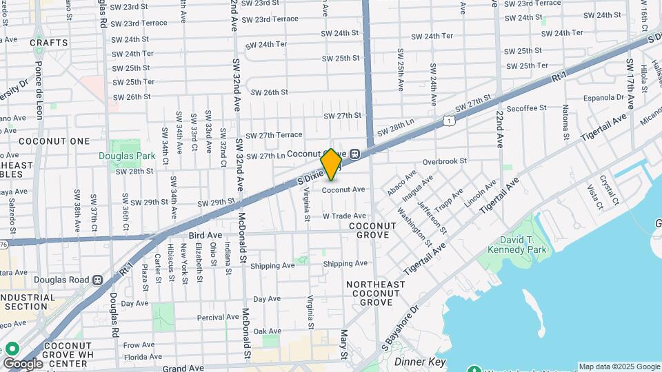 2919 Coconut Ave, Unit #4 Map and Location Details