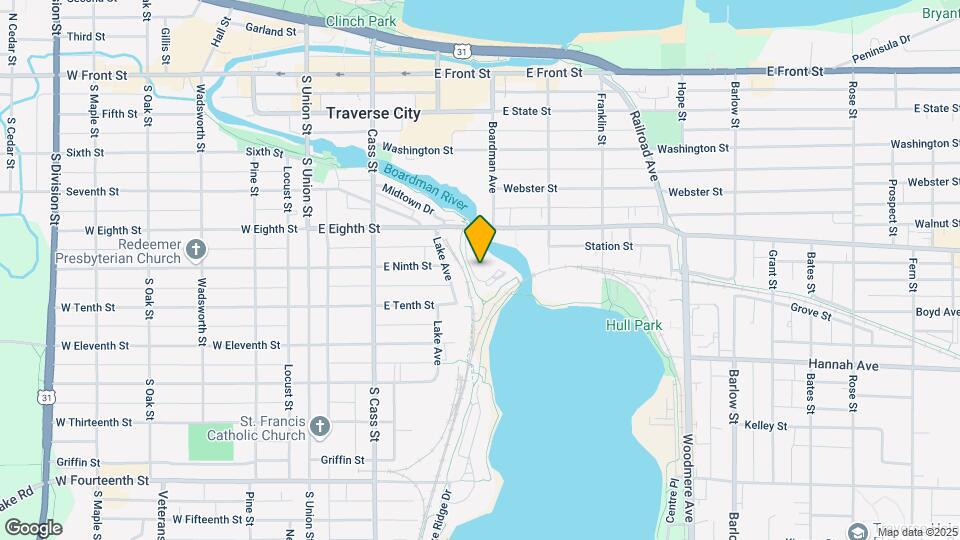 601 Riverine Dr Map and Location Details