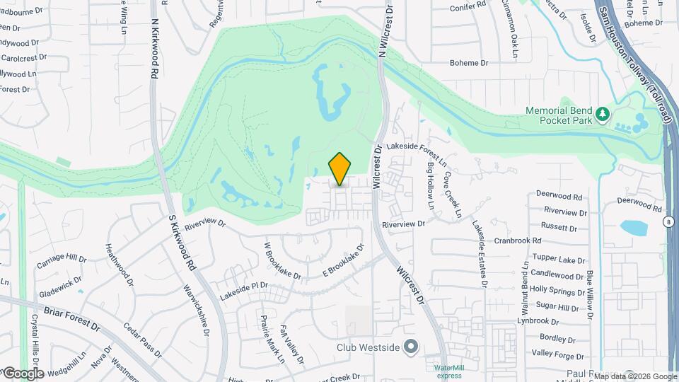 346 Wilcrest Dr Map and Location Details