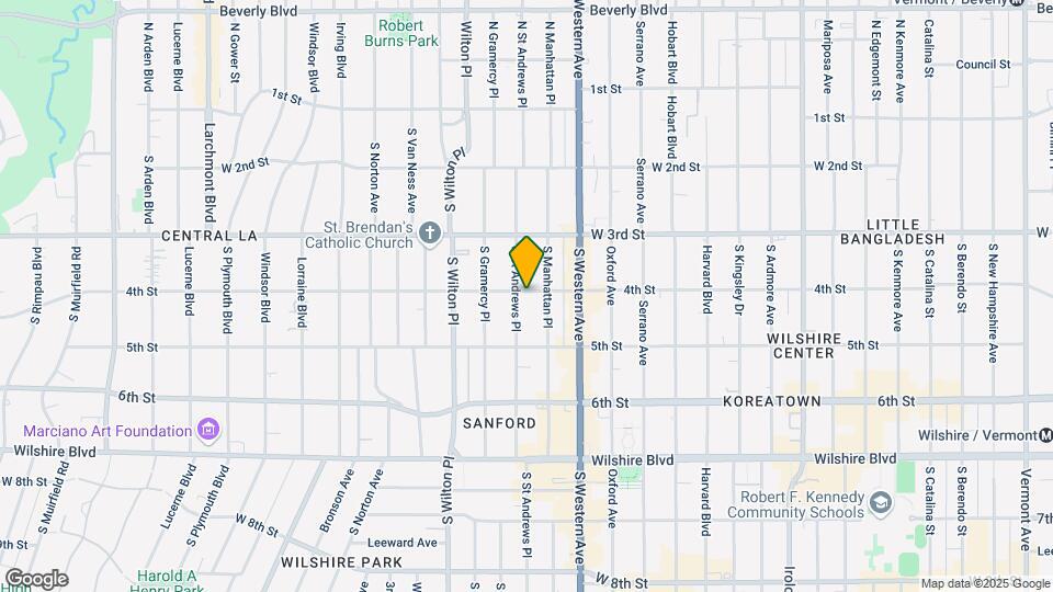 4316 W 4th St Map and Location Details