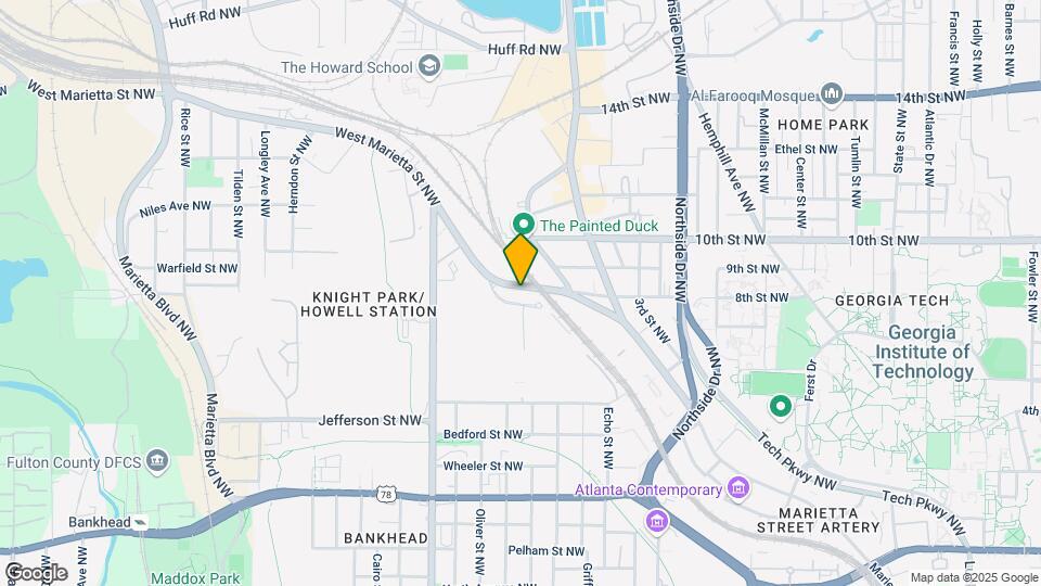 788 W Marietta St NW, Unit 512 Map and Location Details