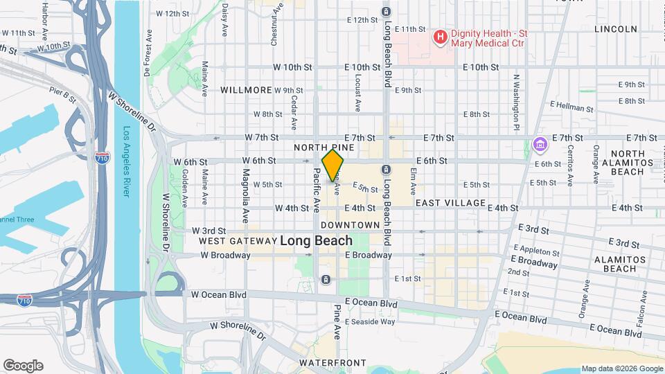 443 Pine Ave Map and Location Details