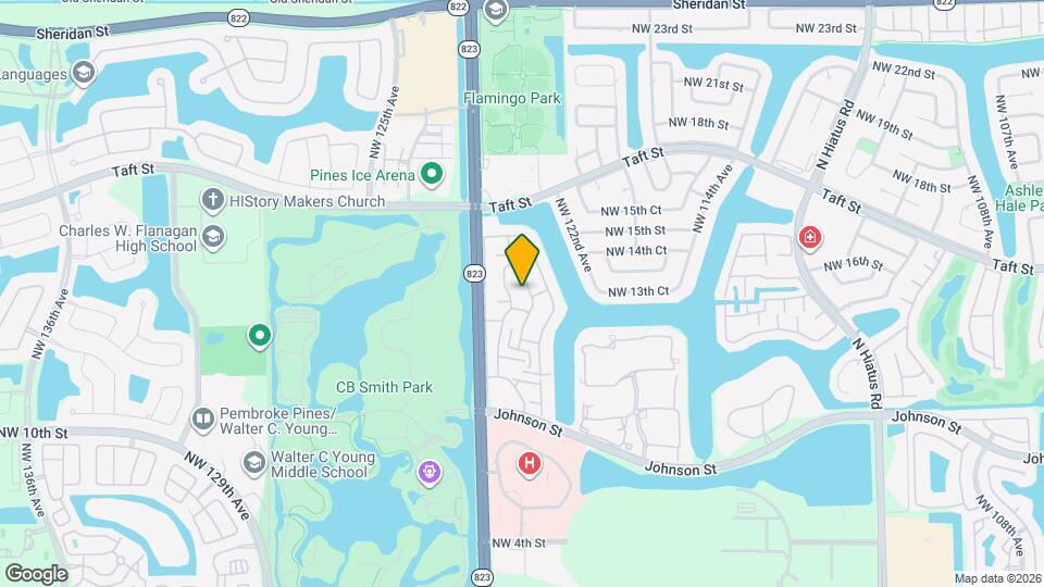 1350 NW 123rd Ave Map and Location Details