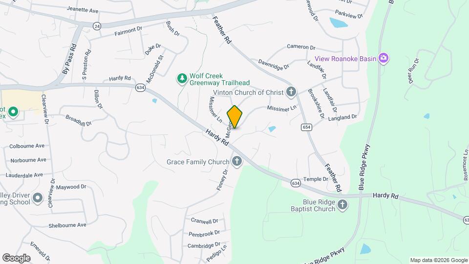 449 Missimer Ln Map and Location Details