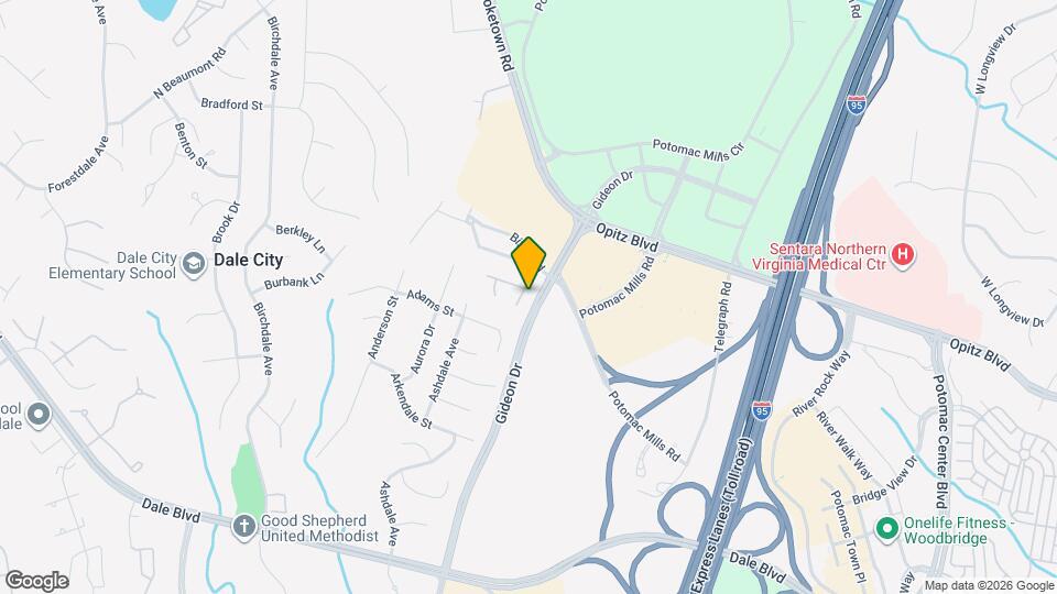 14593 Faith Ct Mapa y Detalles de la Ubicación