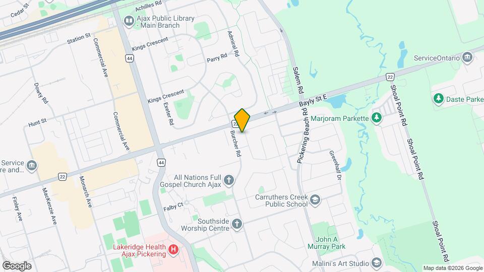 48 Billingsgate Crescent Map and Location Details