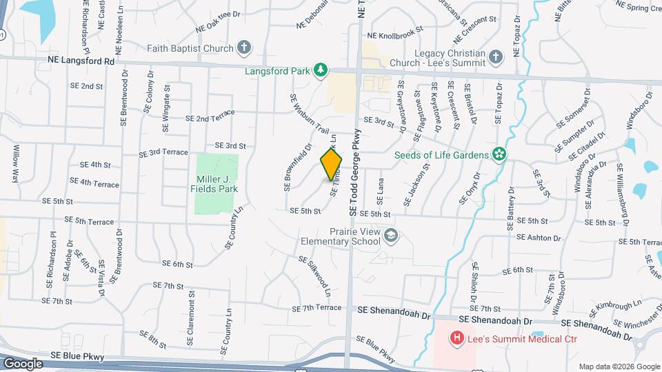 412 SE Timbercreek Ln Map and Location Details