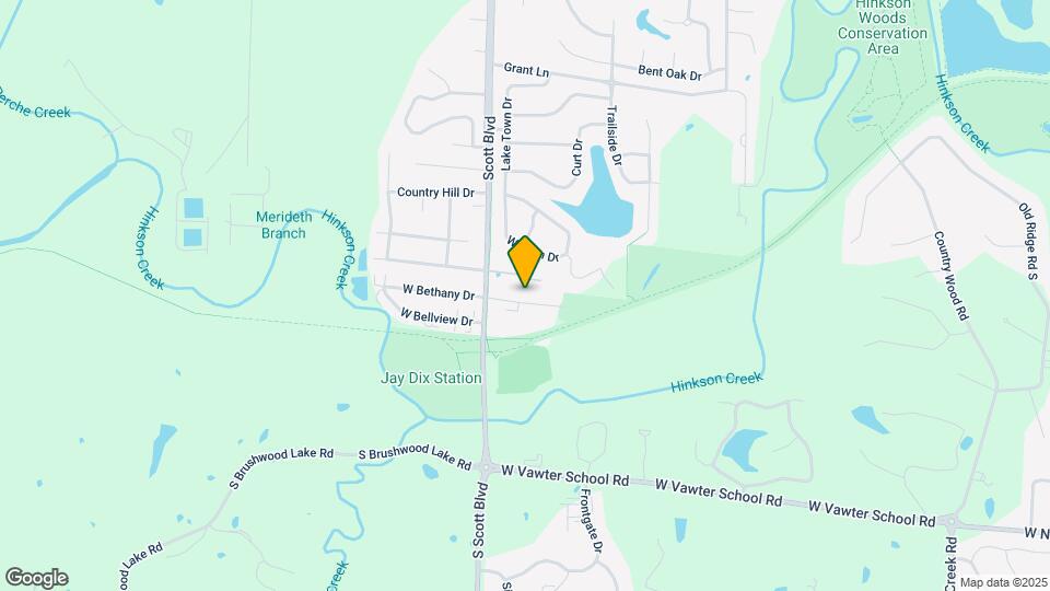 4201 W Bethany Dr Map and Location Details